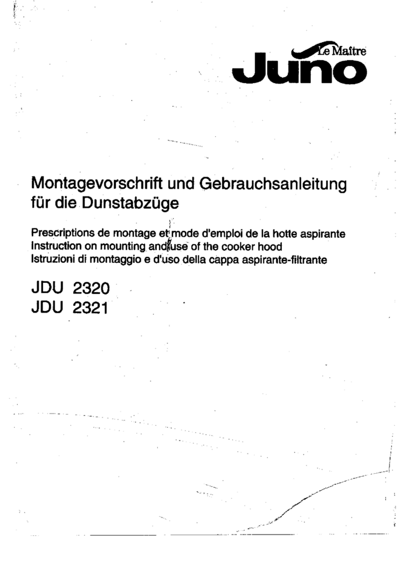JUNO JDU1300S Technical manual