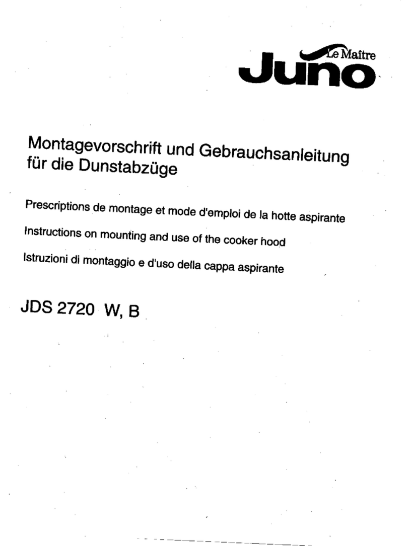 JUNO JDS2720B Technical manual