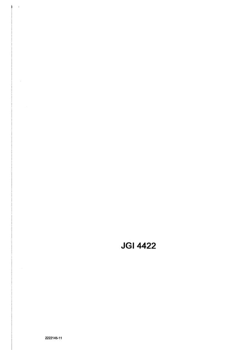 JUNO JGI4422 User manual