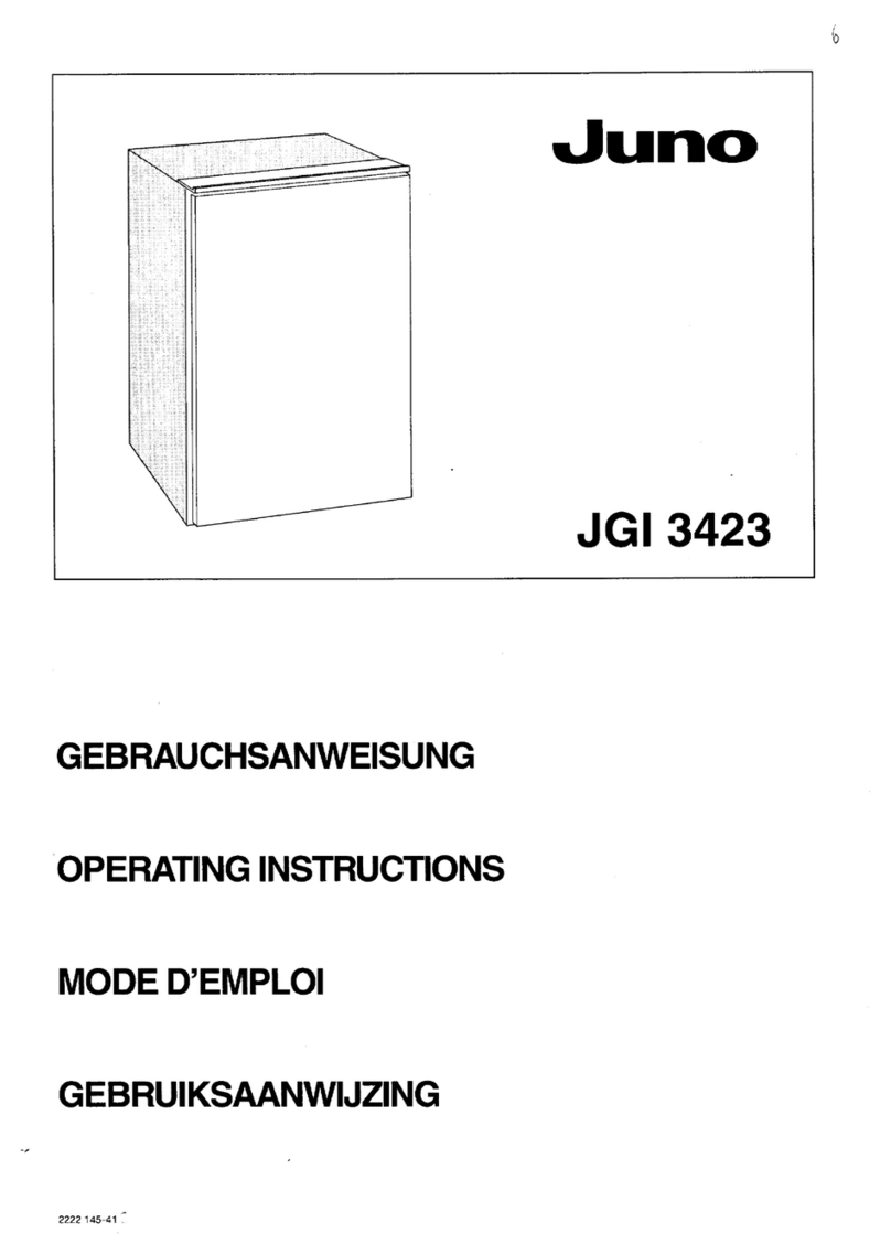 JUNO JGI3423 User manual JUNO JGI3423 User manual
