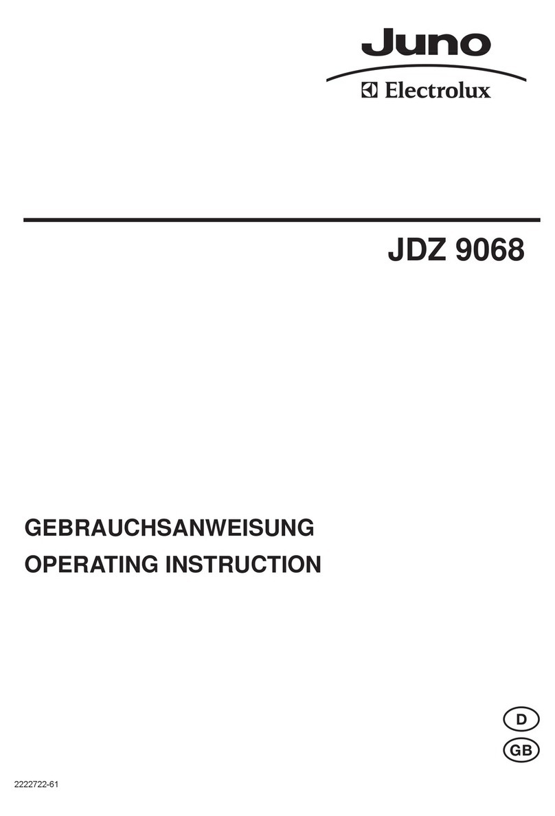 JUNO JDZ9068 User manual