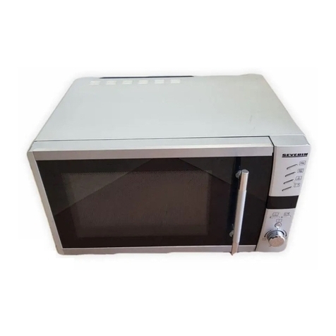 SEVERIN MIKROWELLE MIT GRILL- UND HEIßLUFTFUNKTION MW 7817... Instructions for use