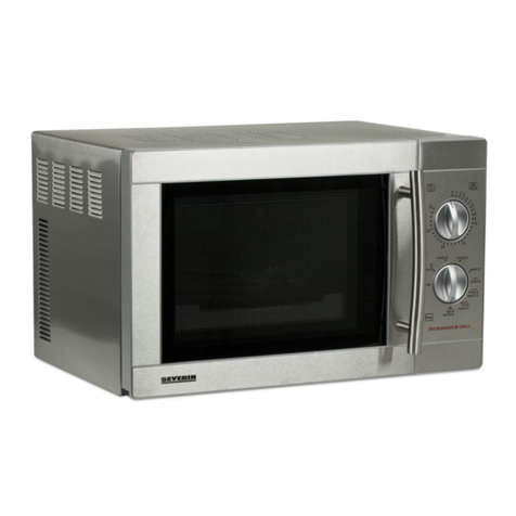 SEVERIN MIKROWELLE MIT GRILL MW 7823 - Instructions for use