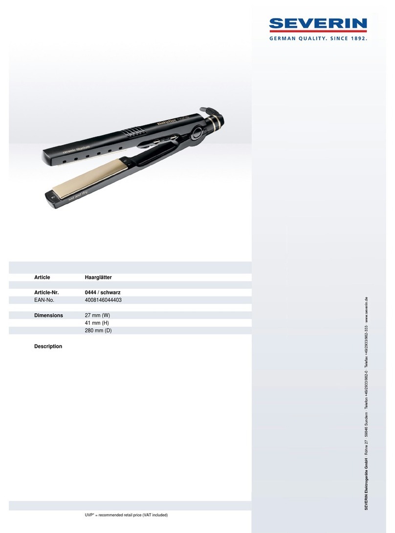 SEVERIN PRO 210 NANO 0444 User guide