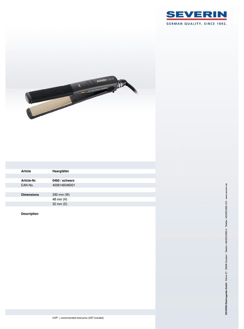 SEVERIN PRO 230 NANO 0460 User guide