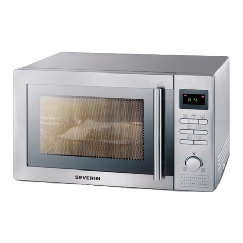 SEVERIN MW 7848 - FOUR A MICRO-ONDES Instructions for use