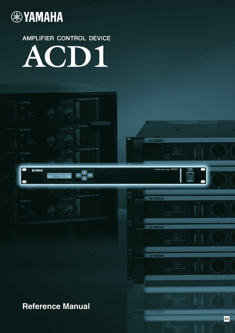Yamaha ACD1 User manual