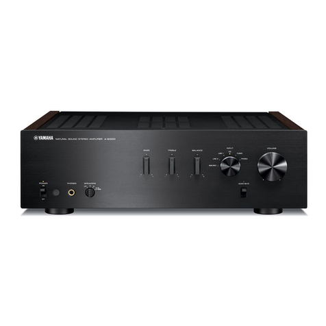 Yamaha AS1000BL User manual