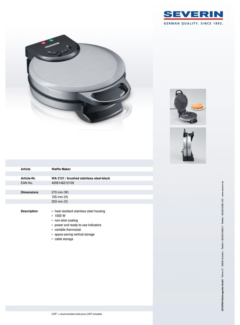 SEVERIN WA 2121 User guide