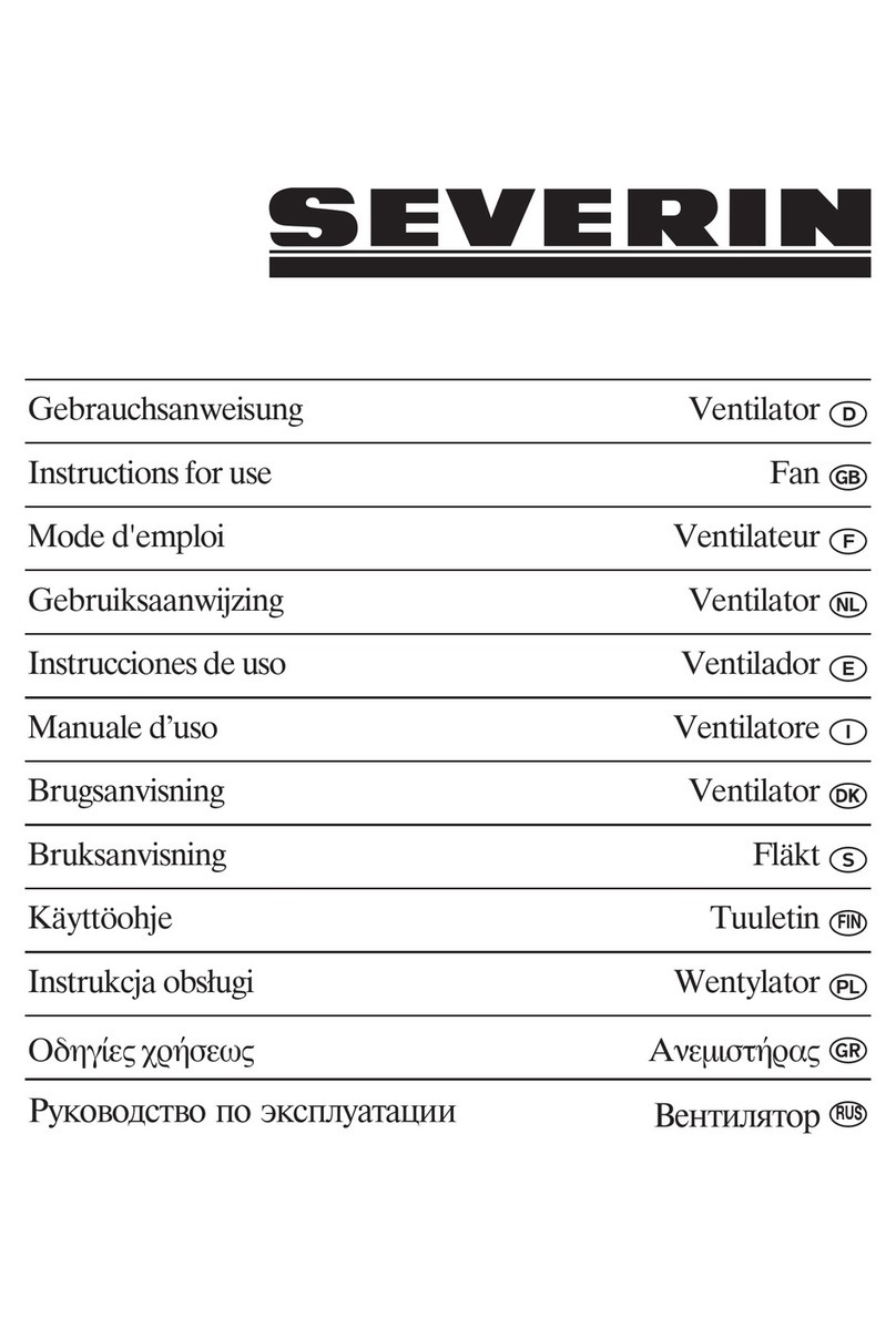 SEVERIN VL 8630 - Instructions for use