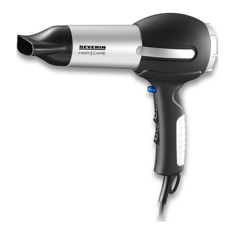 SEVERIN TRAVEL JET 1000 HT 6021 Dimensions