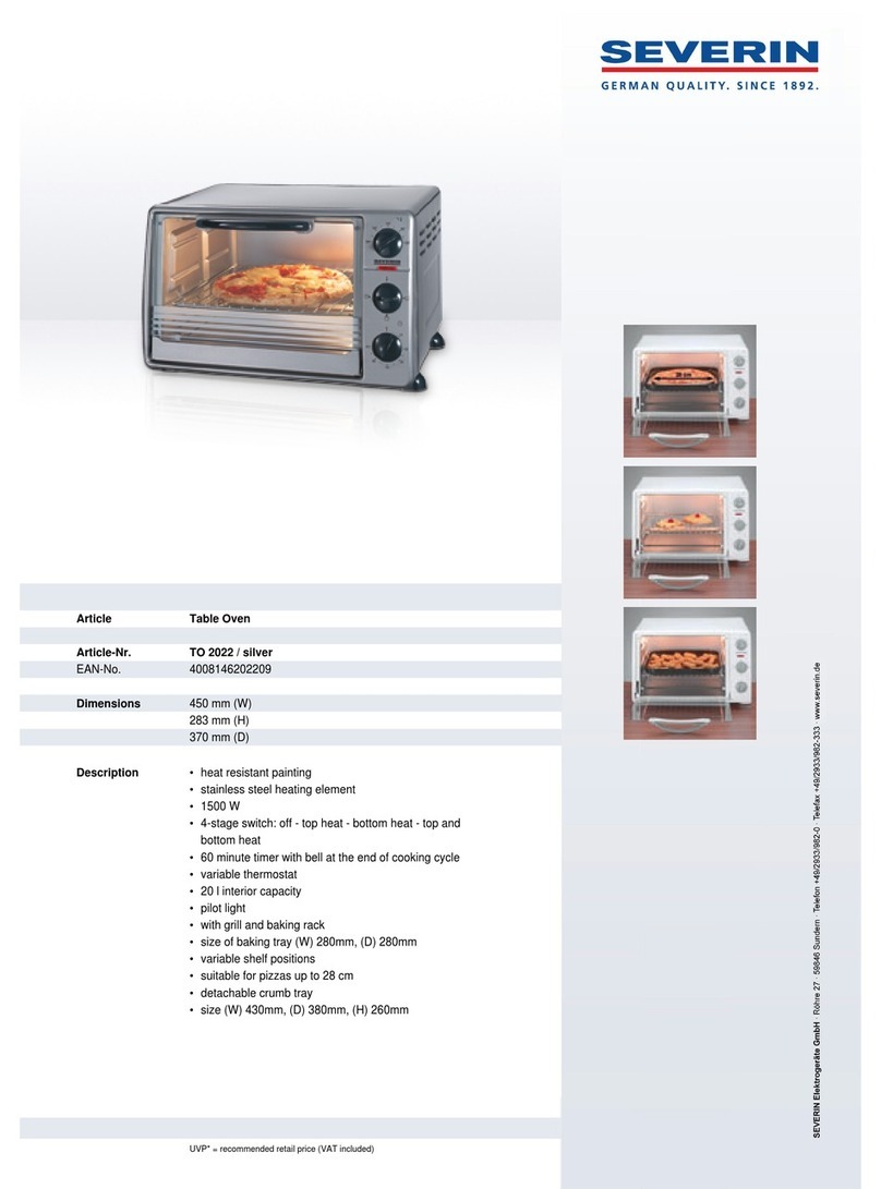 SEVERIN TO 2022 datasheet