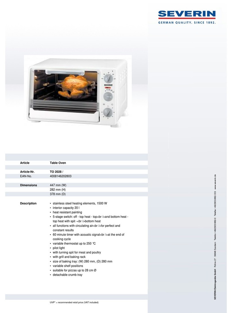 SEVERIN TO 2028 datasheet