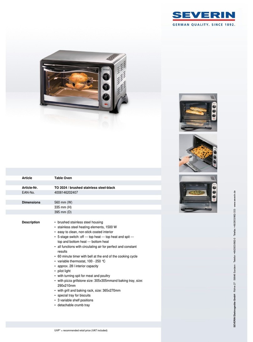 SEVERIN TO 2024 datasheet