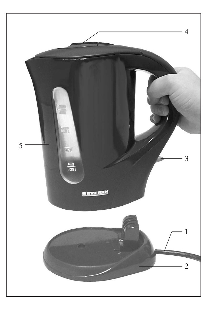 SEVERIN WK 3361 manual