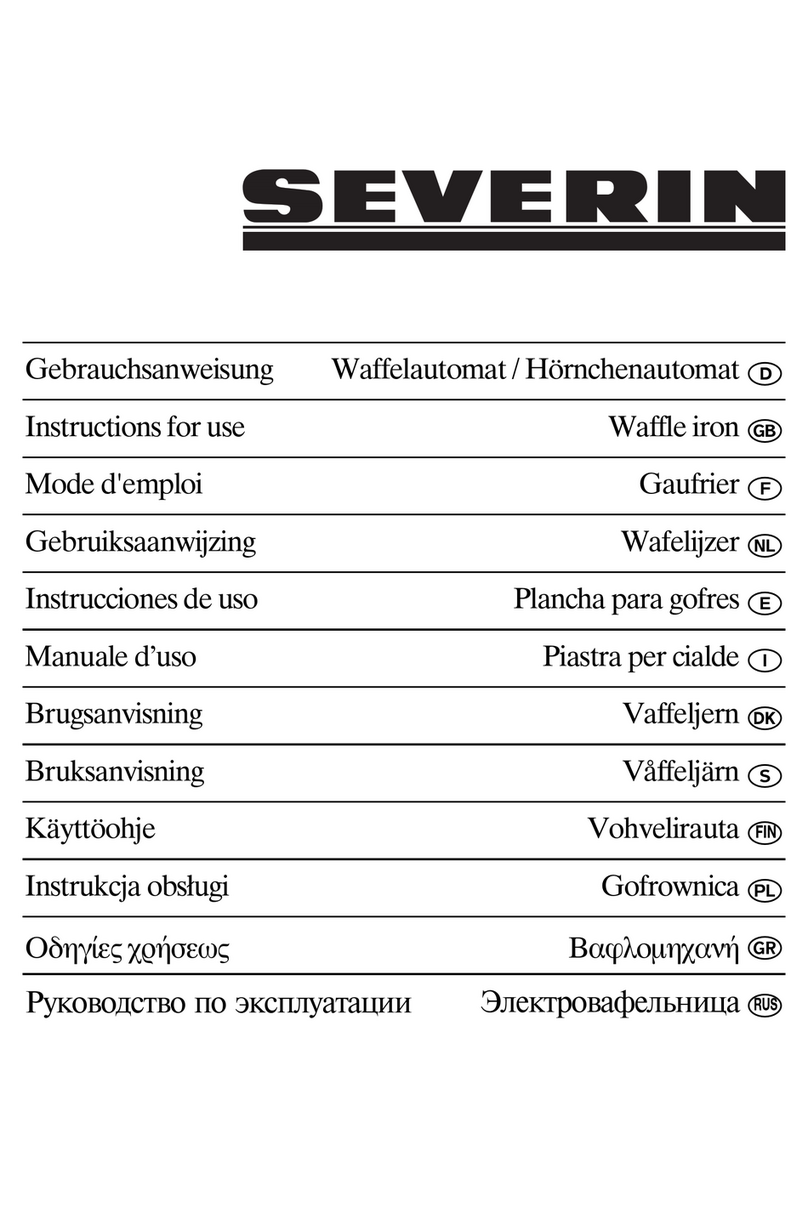 SEVERIN WA 2103 User manual SEVERIN WA 2103 User manual