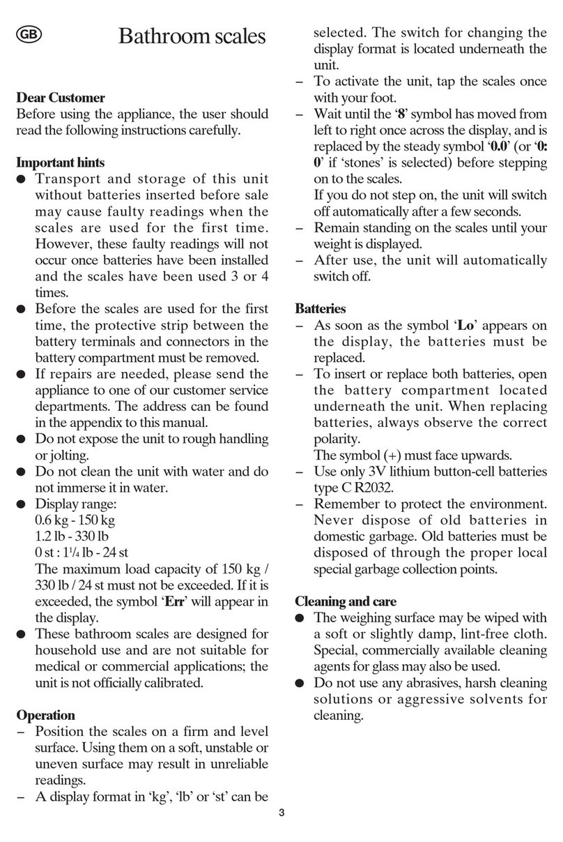 SEVERIN PW 7007 User manual