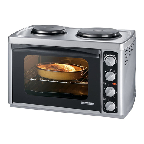 SEVERIN TISCHBACKOFEN MIT KOCHPLATTE KH 2049 - User manual SEVERIN TISCHBACKOFEN MIT KOCHPLATTE KH 2049 - User manual