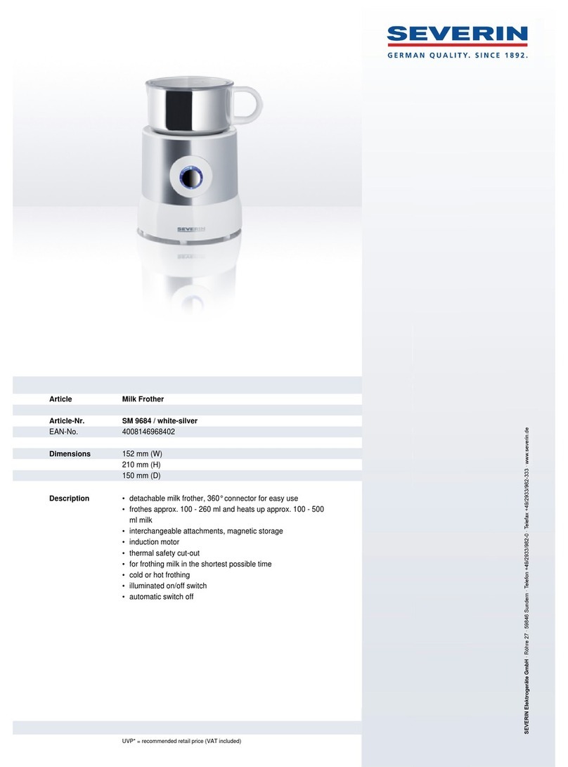 SEVERIN SM 9684 User guide