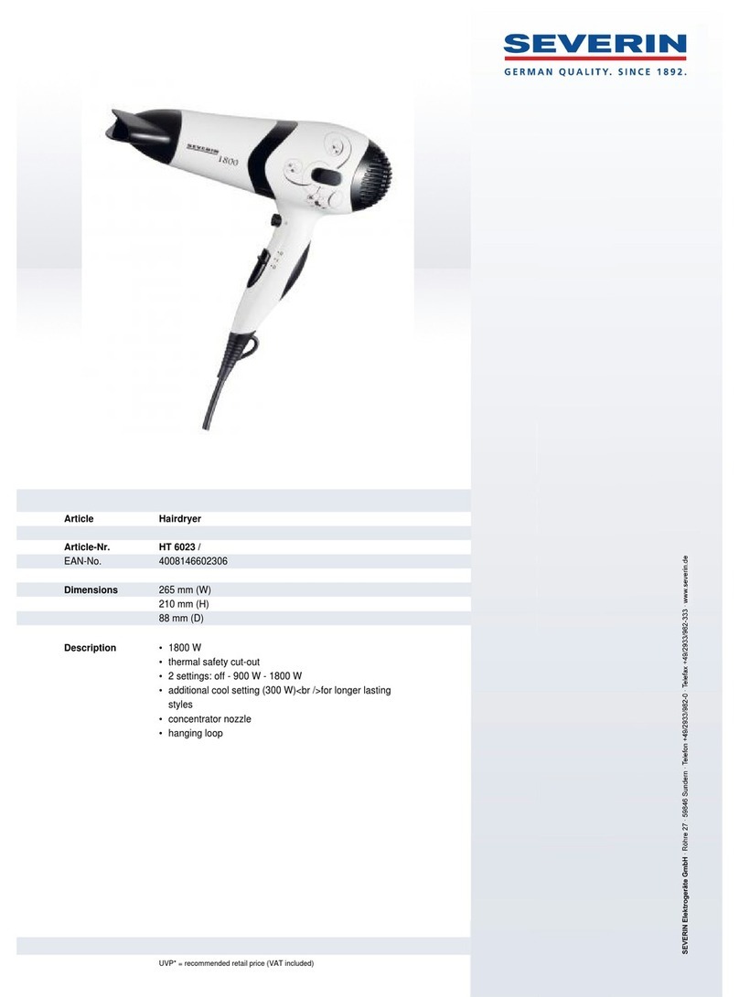 SEVERIN HT 6023 User guide
