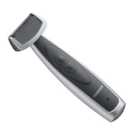 SEVERIN HS 7834 - RASOIR CORPOREL User manual SEVERIN HS 7834 - RASOIR CORPOREL User manual