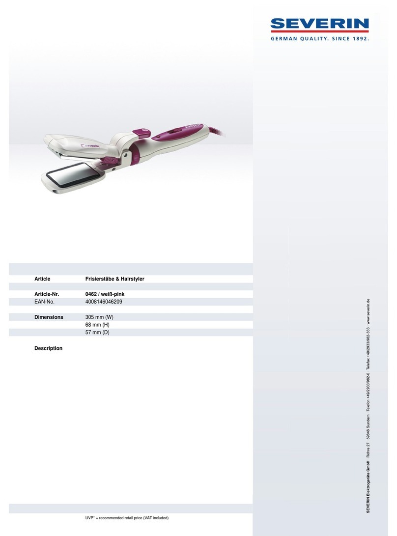 SEVERIN FUN STYLE 0462 User guide SEVERIN FUN STYLE 0462 User guide