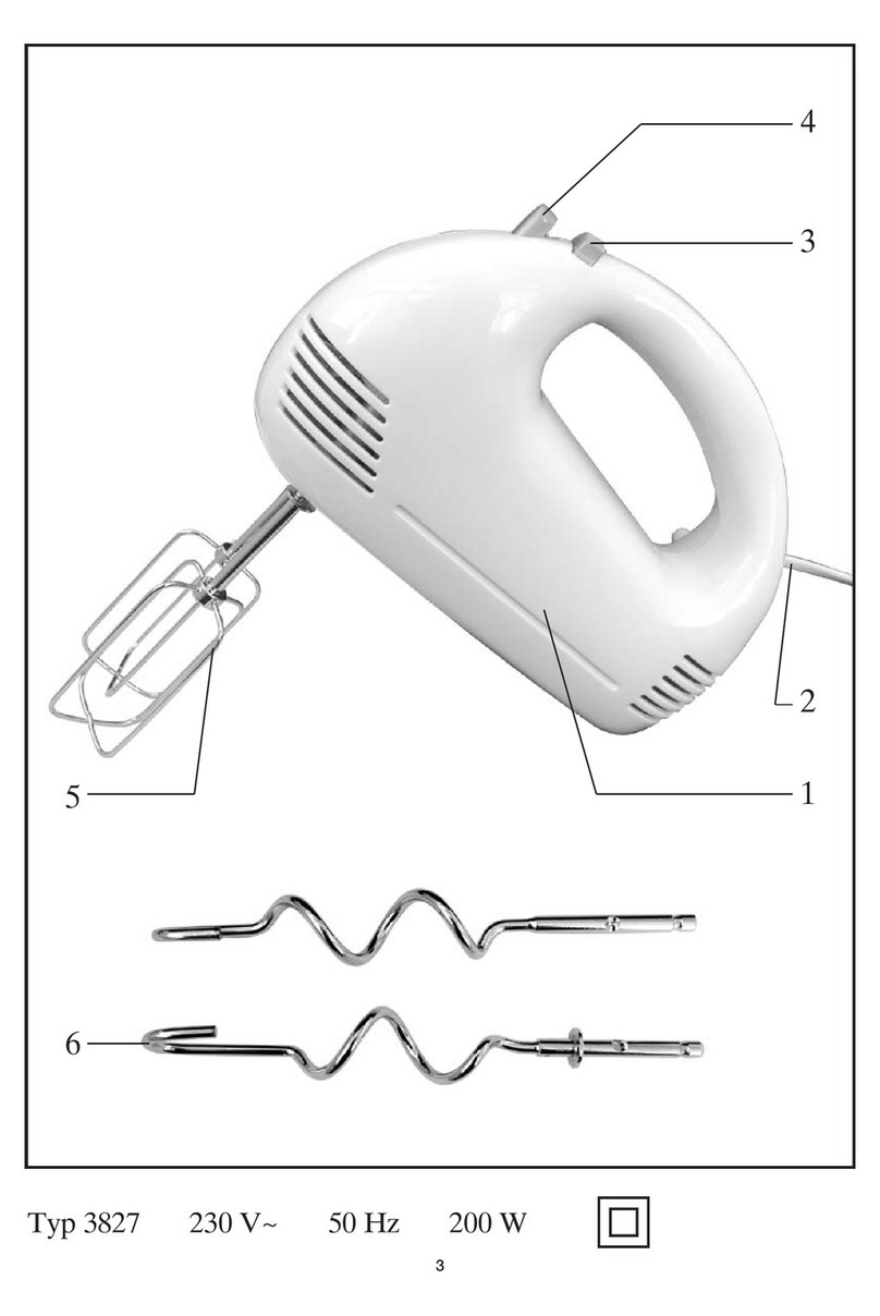 SEVERIN HM 3827 manual