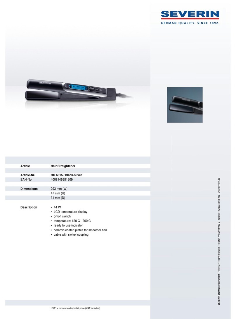 SEVERIN HC 6815 User guide