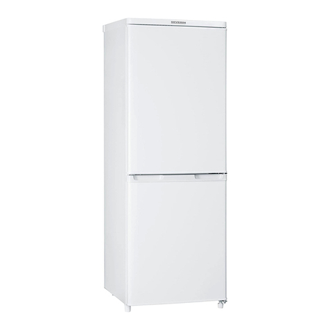 SEVERIN KS 9780 - REFRIGERATEUR COMBINE User manual