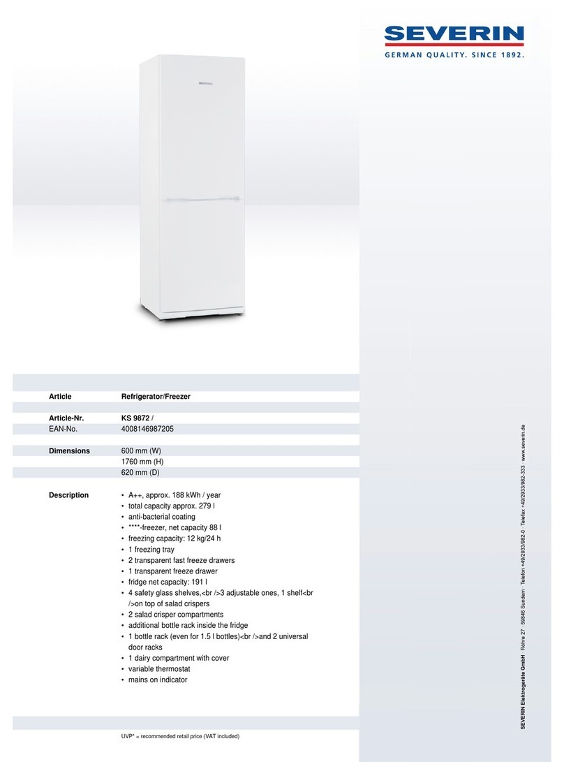 SEVERIN KS 9872 User manual