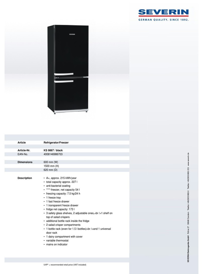 SEVERIN KS 9867 User manual