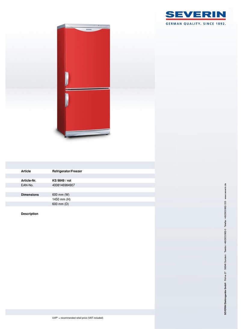 SEVERIN KS 9849 User guide