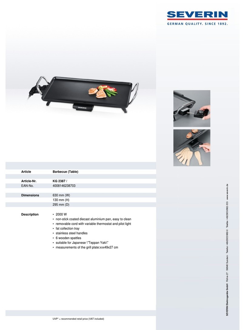SEVERIN KG 2387 - Dimensions