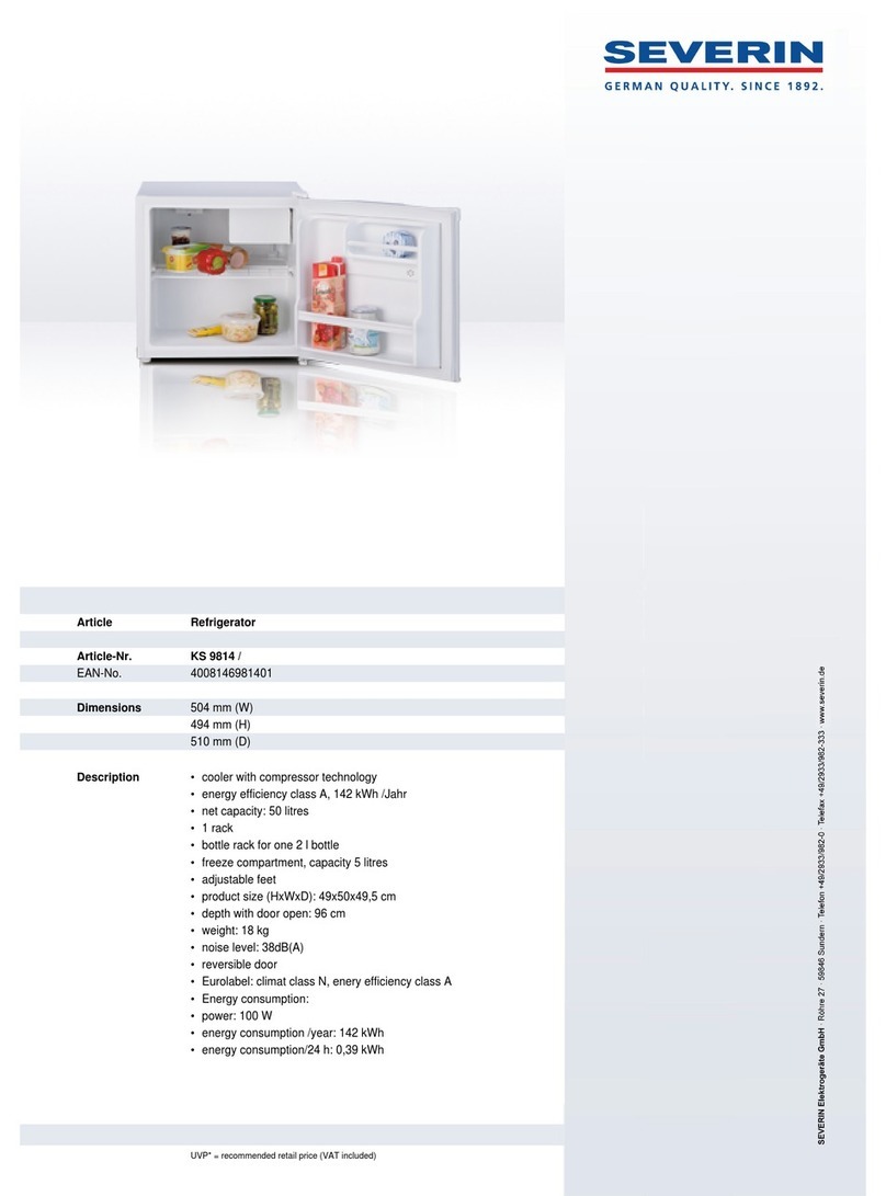 SEVERIN KS 9814 - User manual