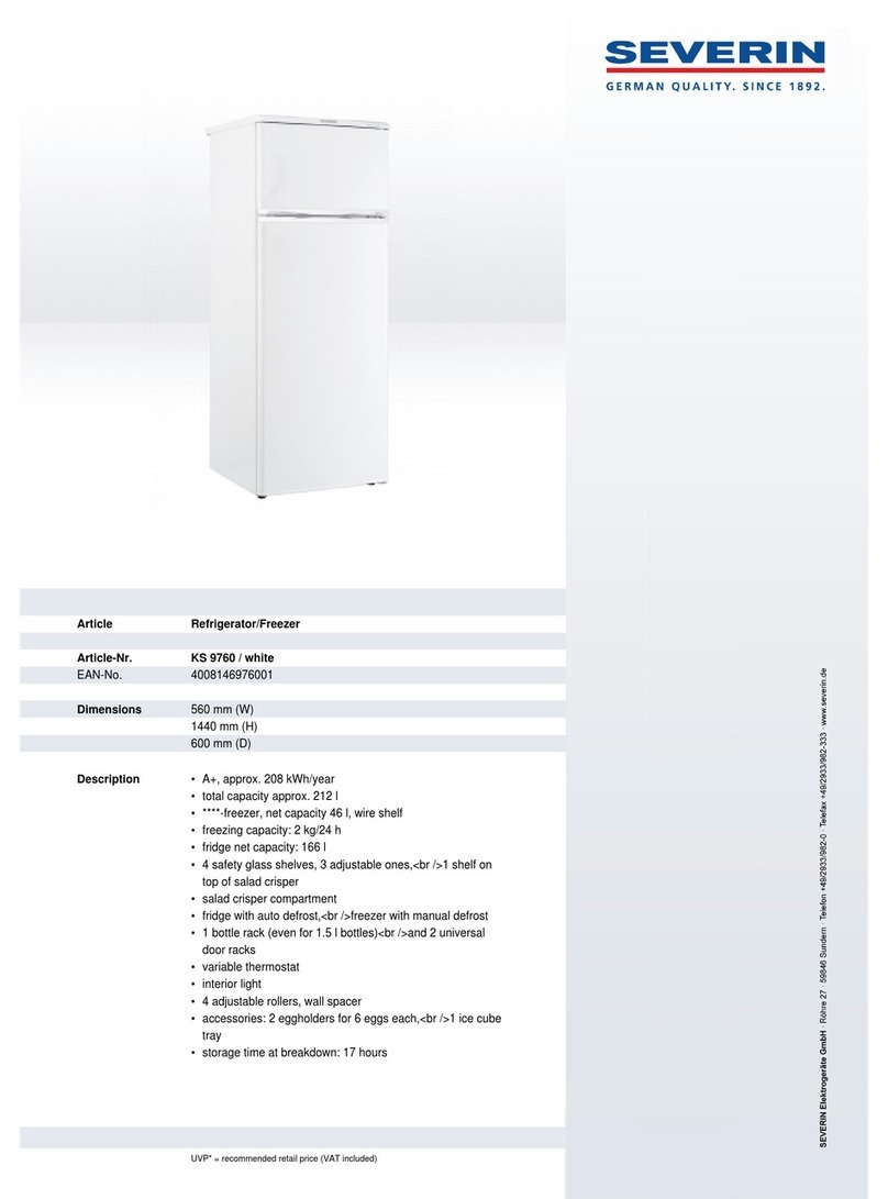 SEVERIN KS 9760 datasheet