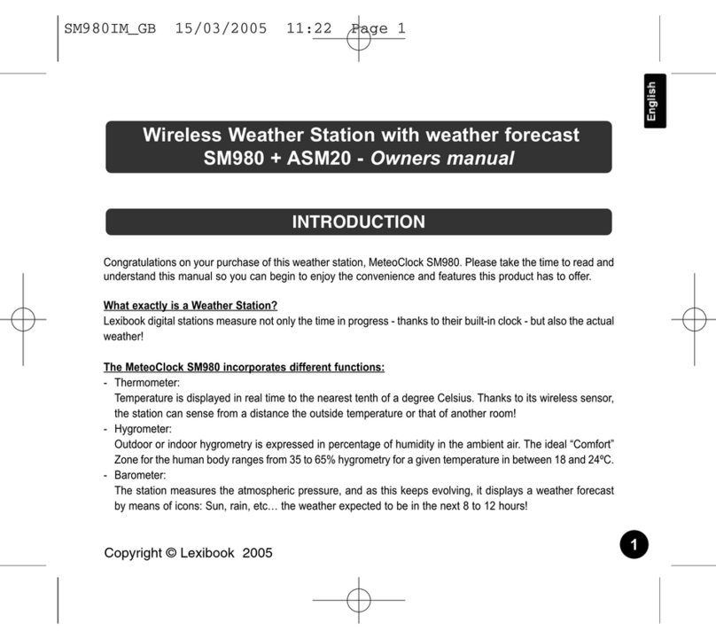 LEXIBOOK SM980 User manual