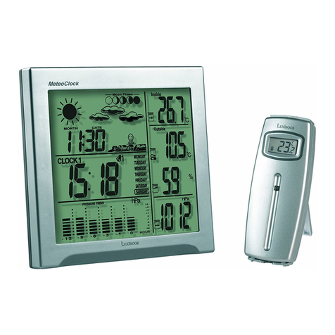 LEXIBOOK MeteoClock SM1600 instruction manual