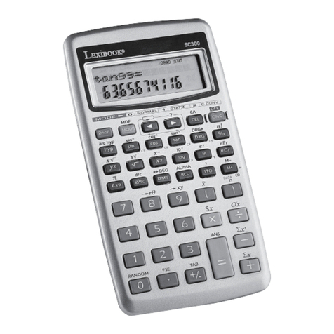 LEXIBOOK SC300I User manual