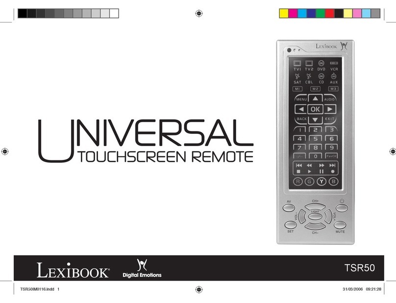 LEXIBOOK TSR50 manual