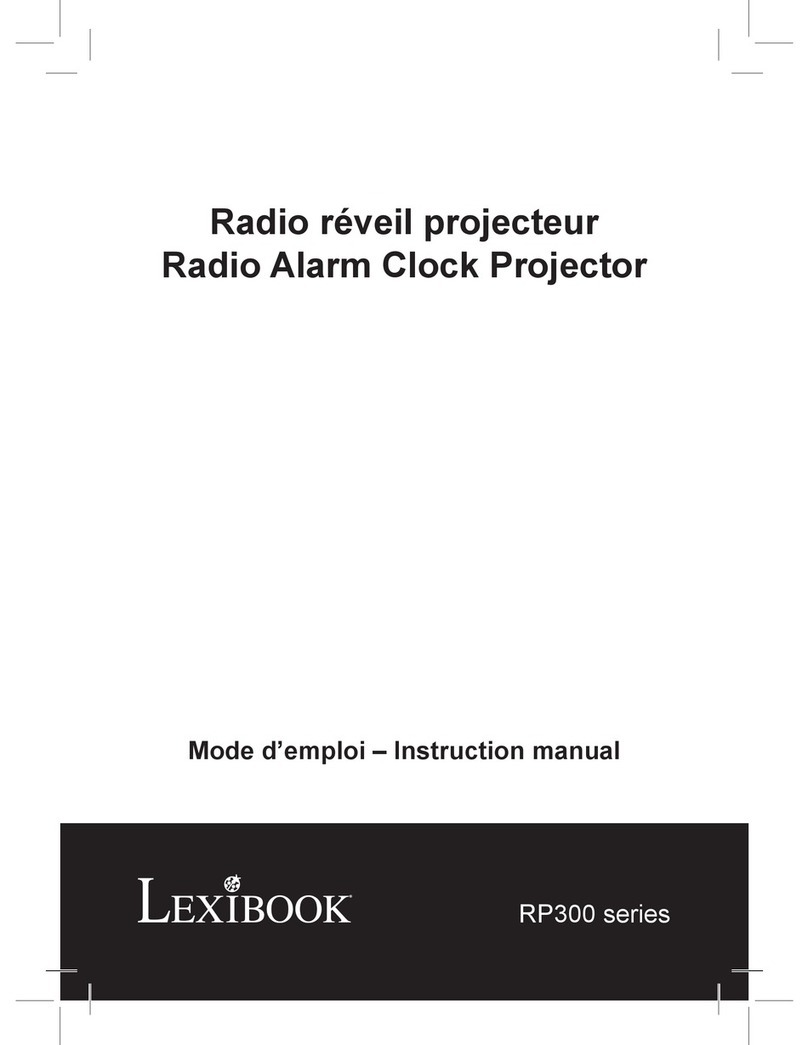 LEXIBOOK RP300 Series instruction manual