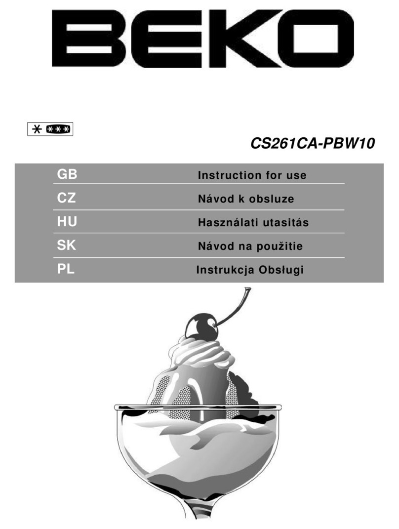 Beko CS261CA-PBW10 Instructions for use
