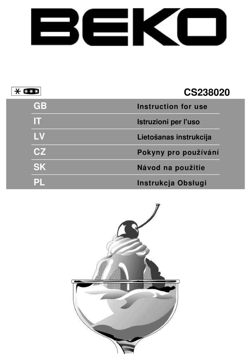 Beko CS 238020 Instructions for use