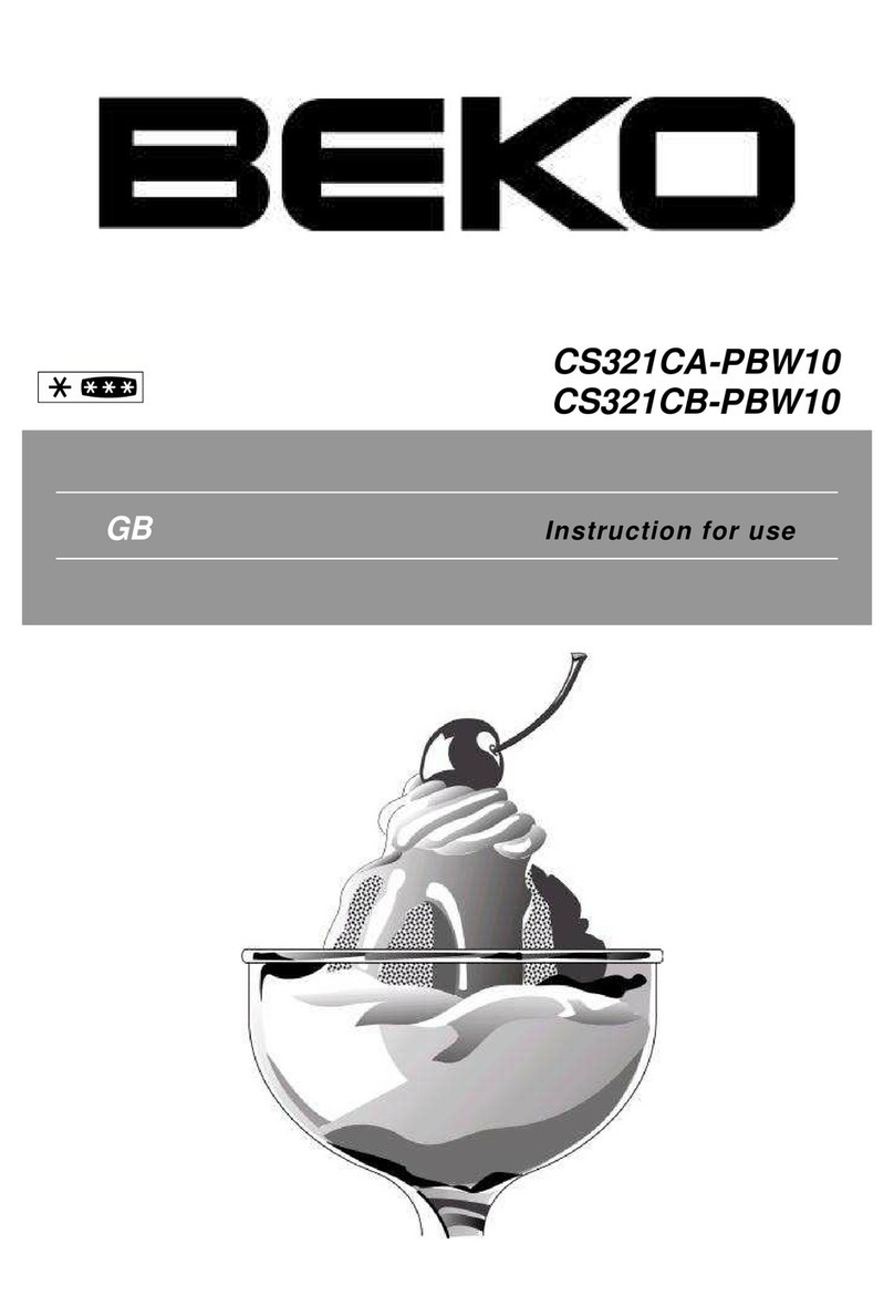 Beko CS 321CA-PBW10 Instructions for use