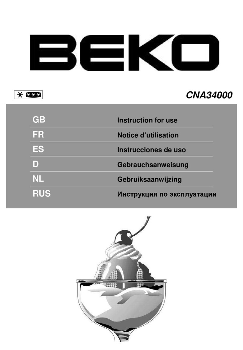 Beko CNA 34000 User manual