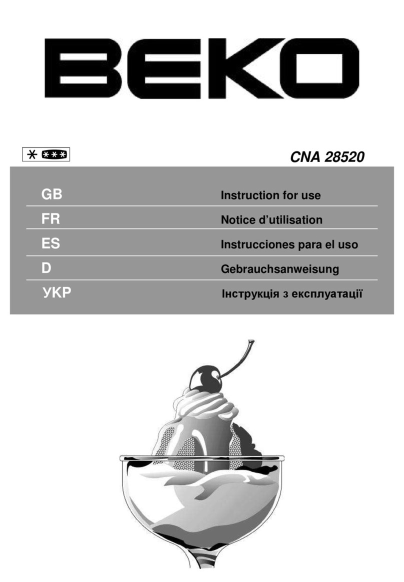 Beko CNA 28520 User manual