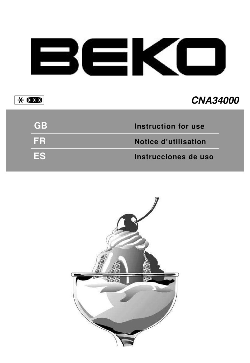 Beko CNA 34000 User manual Beko CNA 34000 User manual