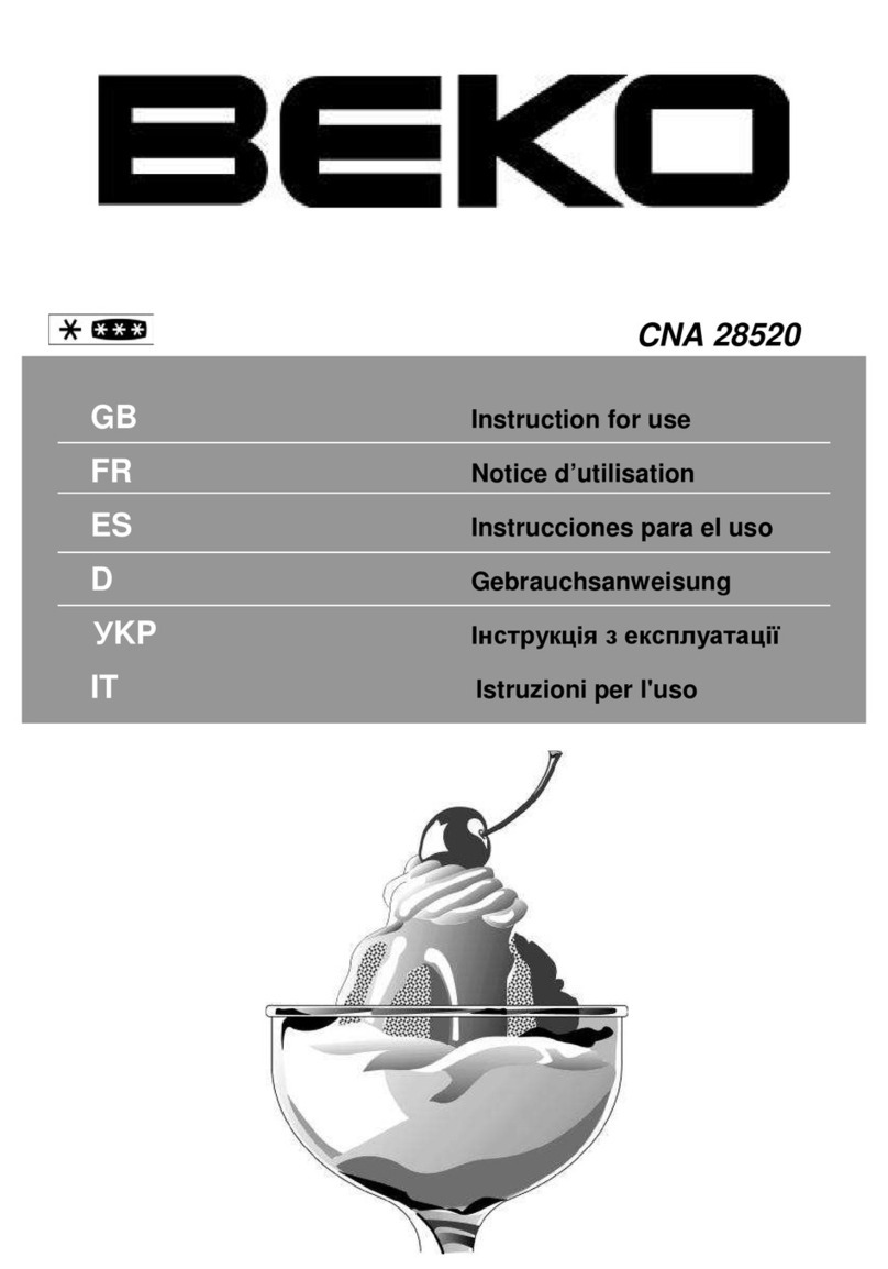 Beko CNA 28520 Instructions for use