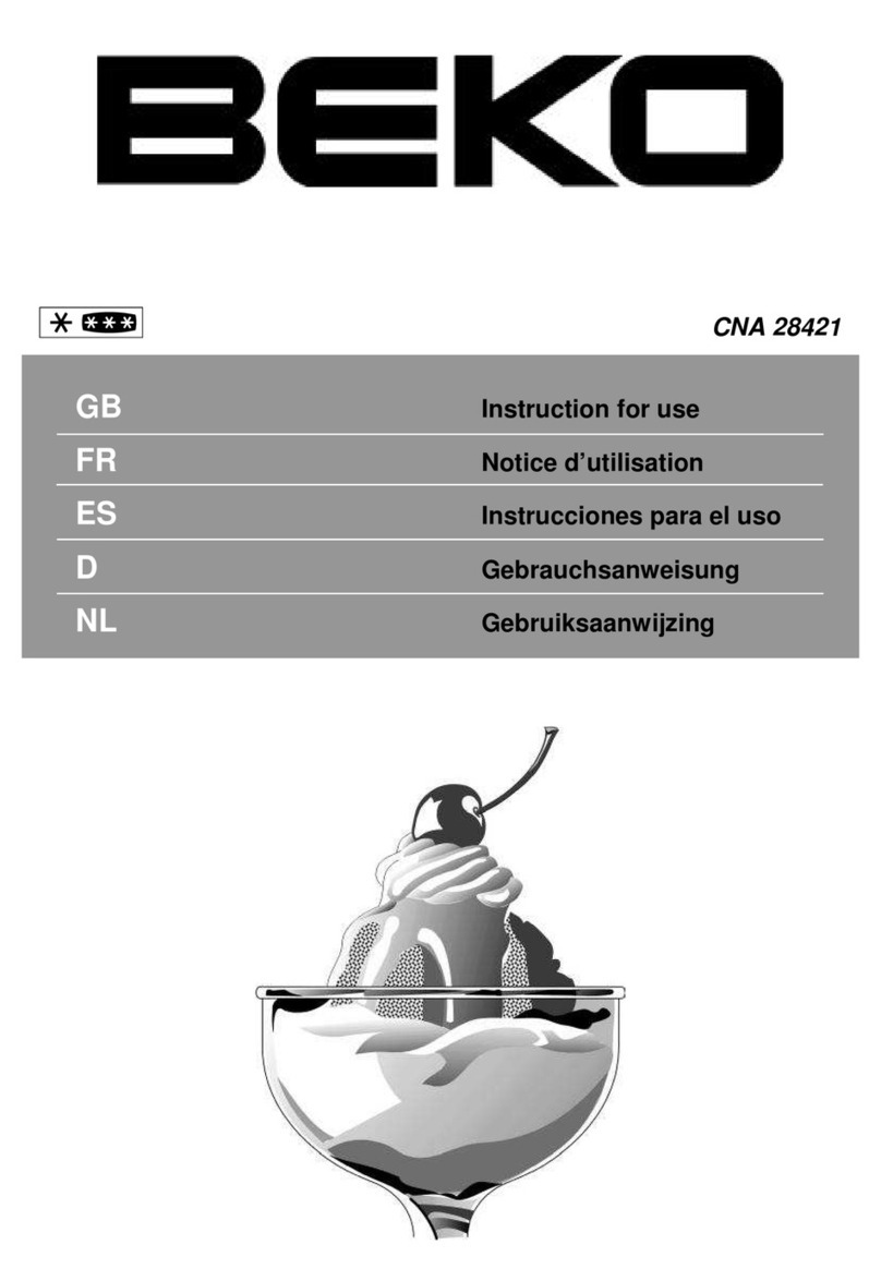 Beko CNA 28421 User manual Beko CNA 28421 User manual