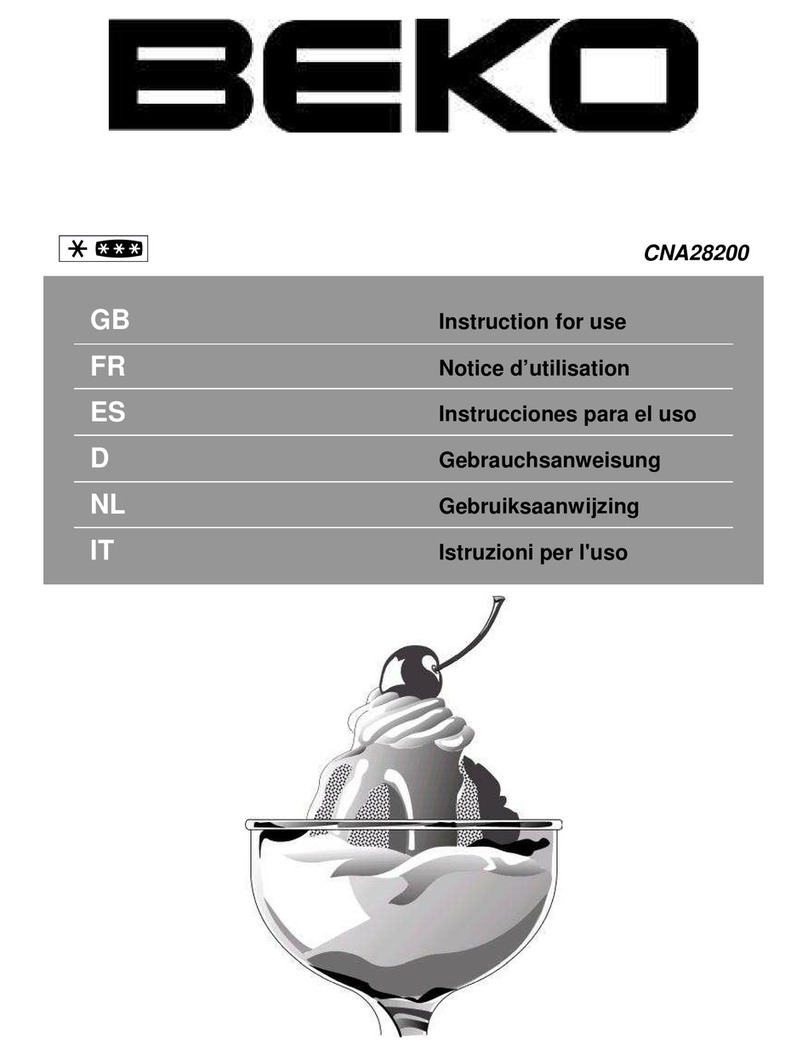 Beko CNA 28200 User manual
