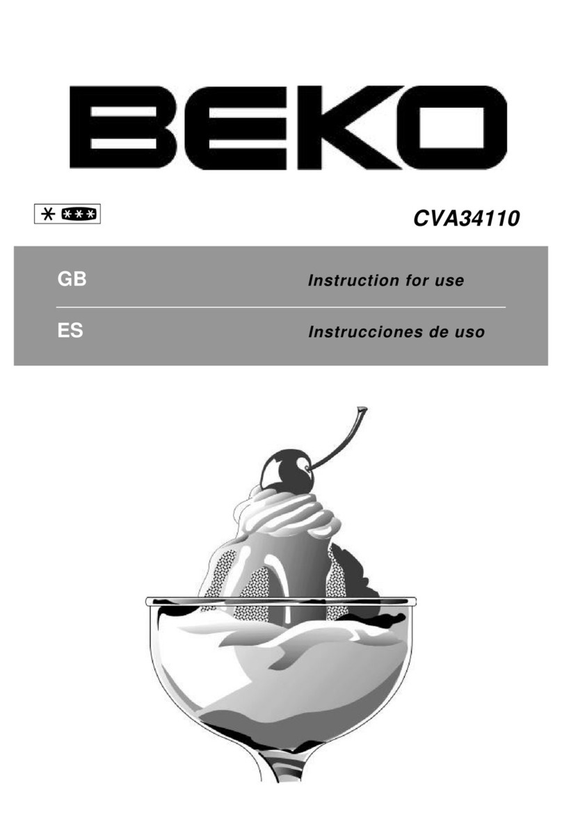 Beko CVA34110 User manual